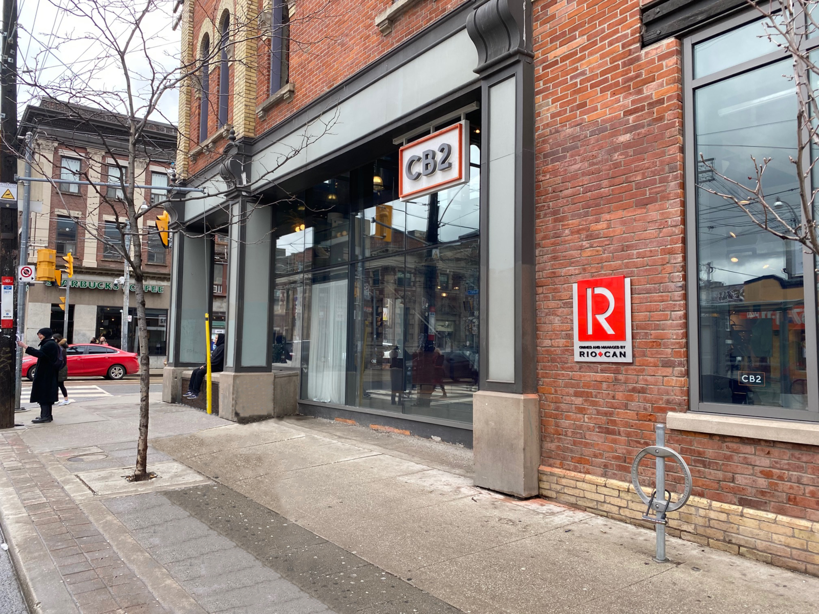 The Intersection of Queen Street West and Portland Street, in Th